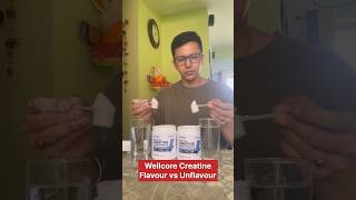 Wellcore Creatine Monohydrate Flavour amp Unflavour creatine supplements corefitlab shorts viral [upl. by Giffie]