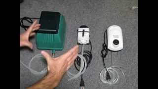 Hailea ACO9730 air pump for the SURF8 [upl. by Florance]