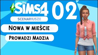 The SimS 4  Scenariusze  02  Nowa w mieście cz2 [upl. by Idden968]