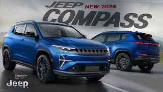 ALL NEW 2025 JEEP COMPASS REDESIGN  Digimods DESIGN [upl. by Einhapets]