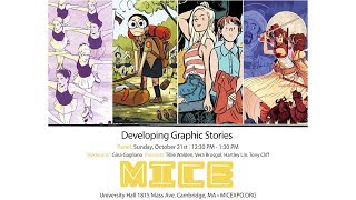 Developing Graphic Stories a panel discussion at MICE 2018 [upl. by Artinek]