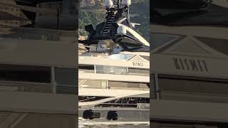 300M Superyacht KISMET Leaving Monaco Harbor superyacht yacht [upl. by Tony238]