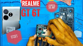 Realme GT 6T disassemble video  snapdragon 7s gen 3 processor 🔥 camera 50MP😱 [upl. by Alicsirp]