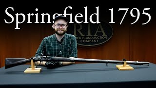 Springfield Model 1795 Flintlock Musket Detailed Overview  Maryland Marked US Military Firearm [upl. by Sender]