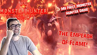 The Emperor Of Flame TEOSTRA  Monster Hunter World Playthrough [upl. by Nylle37]