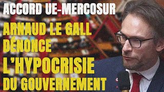 Pourquoi censurer notre résolution contre laccord UEMercosur si le gouvernement dit sy opposer [upl. by Gladys38]