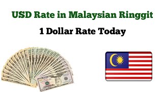 1 dollar is equal to how much Malaysian Ringgit Dollar rate in Malaysia today  dollar to myr [upl. by Buchheim]