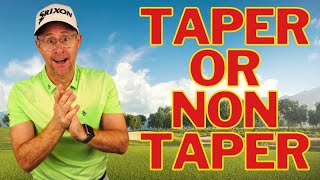 Most Golfers Dont Know This is an Option Taper or Non Taper [upl. by Melia]