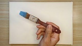 A Beautiful Winter Afternoon  Acrylic Painting For Beginners [upl. by Pitzer826]