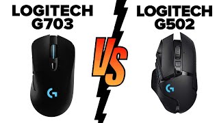 Logitech G703 Lightspeed vs Logitech G502 Lightspeed  Which Mouse Is Better [upl. by Riha148]