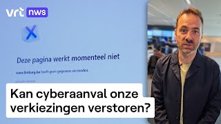 Moeten we ons zorgen maken over de verkiezingen Tim Verheyden analyseert cyberaanval [upl. by Minda]