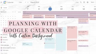 The ULTIMATE Google Calendar Planner System For EVERYTHING  TUTORIAL [upl. by Ahsakat]