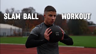 Slam Ball Workout auf dem Sportplatz [upl. by Creedon69]