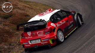 Test SEBASTIEN LOEB Citroën C3 WRC 2018 4K by RFP [upl. by Sancha]