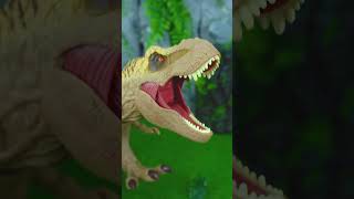 T Rex VsIndominus Rex Roars dinosaurs dinosaurtoys [upl. by Janean]