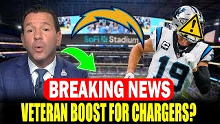 🔥👀 quotJUST HAPPENED Chargers Linked to Veteran Receiver—Could This Save the Season CHARGER NEWS [upl. by Phionna]