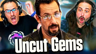 UNCUT GEMS 2019 MOVIE REACTION FIRST TIME WATCHING Adam Sandler  A24  Full Movie Review [upl. by Ellatnahc]