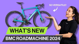 The New BMC Roadmachine 2024  The Bike For Your quotOneBikeColletionquot [upl. by Aerdnaid]