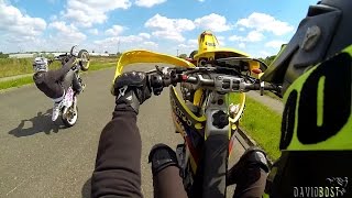 NEW RMZ 450 SUPERMOTO SNEAK PEAK [upl. by Greyson408]