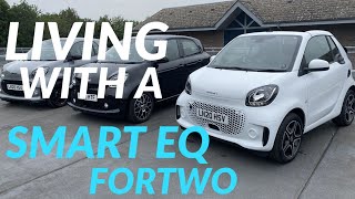 Living with a smart EQ fortwo  2020 indepth W453 facelift driving review [upl. by Oigimer]