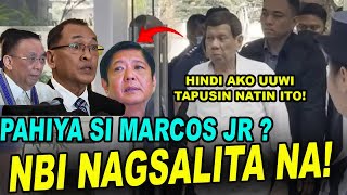 KAKAPASOK LANG  MARCOS JR SINUPALPAL NG NBI DIR P DUTERTE HINDI PWEDENG KASUHAN [upl. by Adnohsar580]