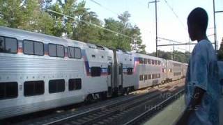 MUST SEE Amtrak amp MARC Trains  Odenton Station [upl. by Dranyer]