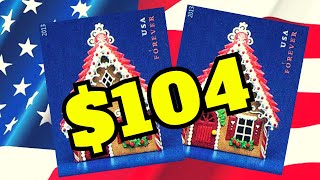 MOST VALUABLE and EXPENSIVE AMERICAN CHRISTMAS STAMPS [upl. by Kirat]