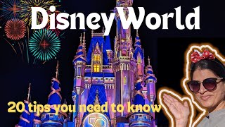 Top DisneyWorld tips to save time and money Tip 20 DisneyWorld tips [upl. by Tormoria57]