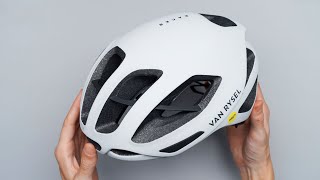 The cheapest World Tour helmet Van Rysel RCR real weight [upl. by Nirehtac759]