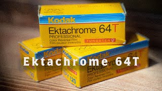 Ektachrome 64T Shooting Expired Medium Format Slide Film at Night [upl. by Nedyah]