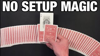 This EyeCatching NO SETUP Card Trick is TOO GOOD [upl. by Nicolas]