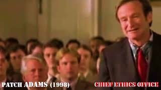 Patch Adams 1998 HEART FELT COURT SCENE ABOUT HEALTH CARE RIGHTS [upl. by Pilihp410]