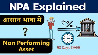 What is NonPerforming Asset NPA  Types of NPA  Impact and More  Hindi [upl. by Pubilis]