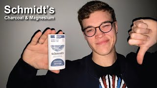 NOT GOOD My Thoughts on Schmidts Charcoal and Magnesium Deodorant [upl. by Autumn]