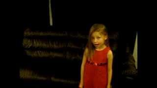 Britains Got Talent HALO BEYONCE MEGHAN SEARLE age 7 Audition Hopefull 2010 [upl. by Gulick]