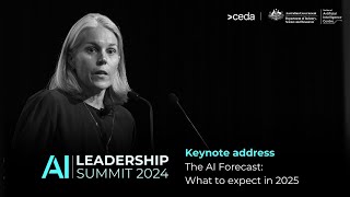 The AI Forecast What to expect in 2025  AI Leadership Summit 2024 [upl. by Airdnala]