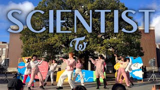 TWICE 트와이스 quot SCIENTIST quot  KPOP Dance Cover by Toppogi NF2023 クスノキ前ステージ [upl. by Fayette]