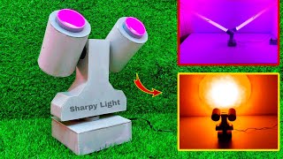 How to Make Dj Sharpy light With PVC Pipe  Moving light [upl. by Granny]