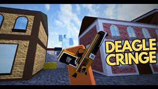 COUNTER BLOX DEAGLE CRINGE SHOWCASE  Roblox [upl. by Nadeen733]