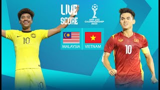 🔴LIVE SCORE  MALAYSIA VS VIETNAM  SEMIFINAL AFF U23 YOUTH CHAMPIONSHIP [upl. by Eetnom835]