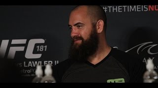 Travis Browne Says Hes Ready to Fight Talks Ronda Rouseys Training [upl. by Rebliw]