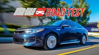 2017 Kia Optima Hybrid  Road Test [upl. by Leesa]