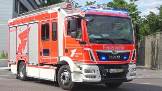 18 neue HLF 20 für die Feuerwehr Köln  Einsatzfahrten an der Feuer und Rettungswache 5 [upl. by Kirima]