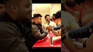 Manoj Debnath vs Aryan Kandari amp Josh Nicholas 🔥🔥💪 armwrestling mumbai aryankandari yoshua [upl. by Allemat]