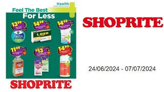 Shoprite specials ZA  24062024  07072024 [upl. by Enasus]