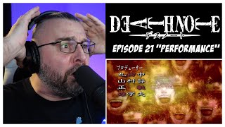 DEATH NOTE 1X21 REACTION Performance [upl. by Suirauqram767]