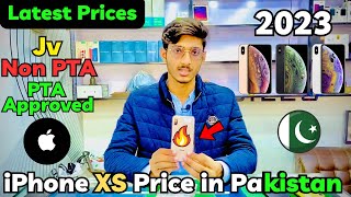 iPhone XS Price in Pakistan 2023  JV  Non PTA  PTA Approved  Latest Prices [upl. by Adniles]