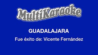 Guadalajara  Multikaraoke  Fue Éxito de Vicente Fernández [upl. by Beaner]