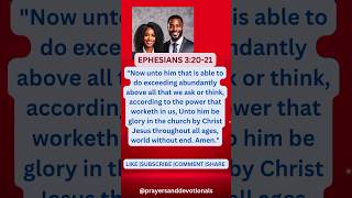 EPHESIANS 32021  PRAYERS AND DEVOTIONALS [upl. by Attenrev318]