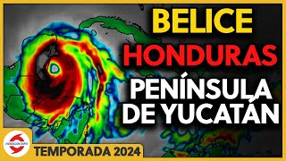 Sara se moverá sobre Honduras Belice y Península de Yucatán Tormenta Tropical Sara o Huracán Sara [upl. by Allmon]